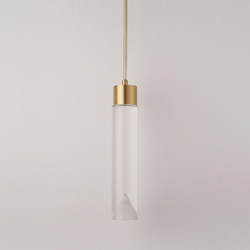 K9 Crystal Cylindric Pendant Lighting Simplicity Finis Finis Finis Plafond