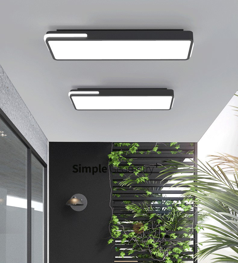 Soporte de montaje de iluminación de techo de soporte de montaje de descarga de luz de montaje en el techo de metal rectangular