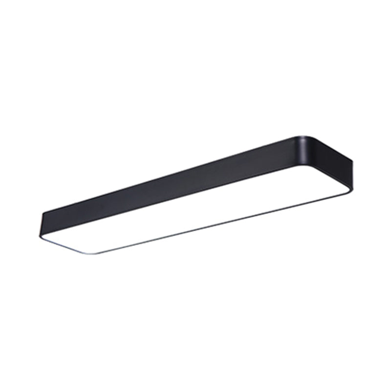 Modern Style Acrylic LED Flush Light Office Ceiling Mounted Light with 1 Light