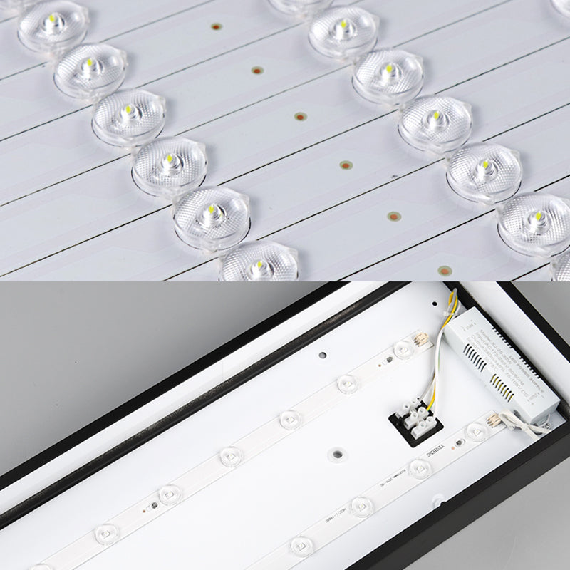Modern Style Acrylic LED Flush Light Office Ceiling Mounted Light with 1 Light