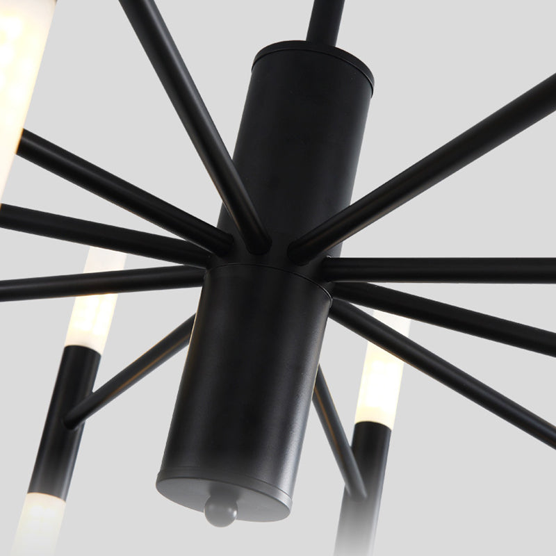 Acryl cilindrische hanger kroonluchter modern-stijl hangende kroonluchter voor woonkamer