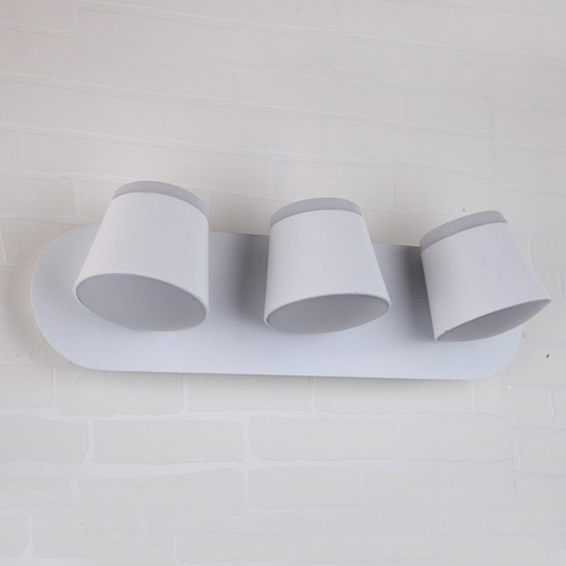 Modern Minimalist Style Half Cylinder Wall Light Sconces Acrylic Wall Lighting for Living Room