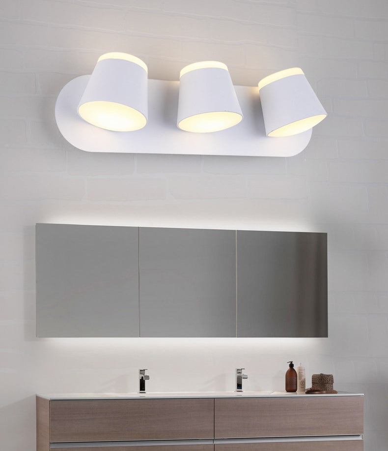 Modern Minimalist Style Half Cylinder Wall Light Sconces Acrylic Wall Lighting for Living Room