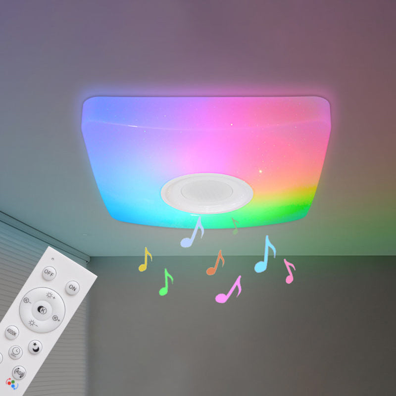 Unterputz-Deckenleuchte, LED-Licht, intelligentes Bluetooth-Musiklicht, buntes Licht, Ladenleuchte