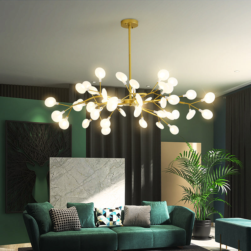 Rami di metallo lampadario lampadario a sospensione Light Style lampadario lampadario per camera da letto