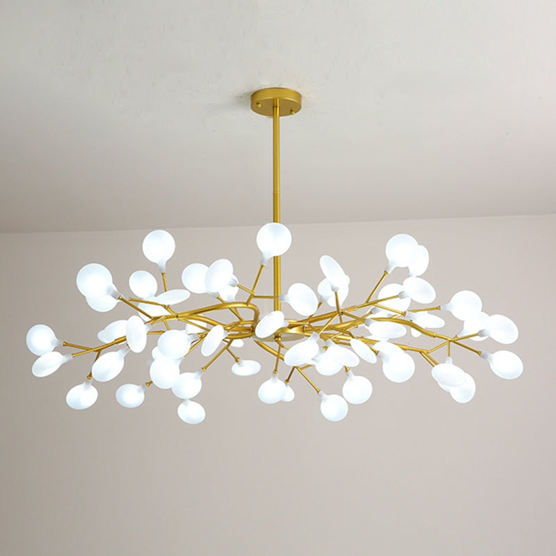 Rami di metallo lampadario lampadario a sospensione Light Style lampadario lampadario per camera da letto