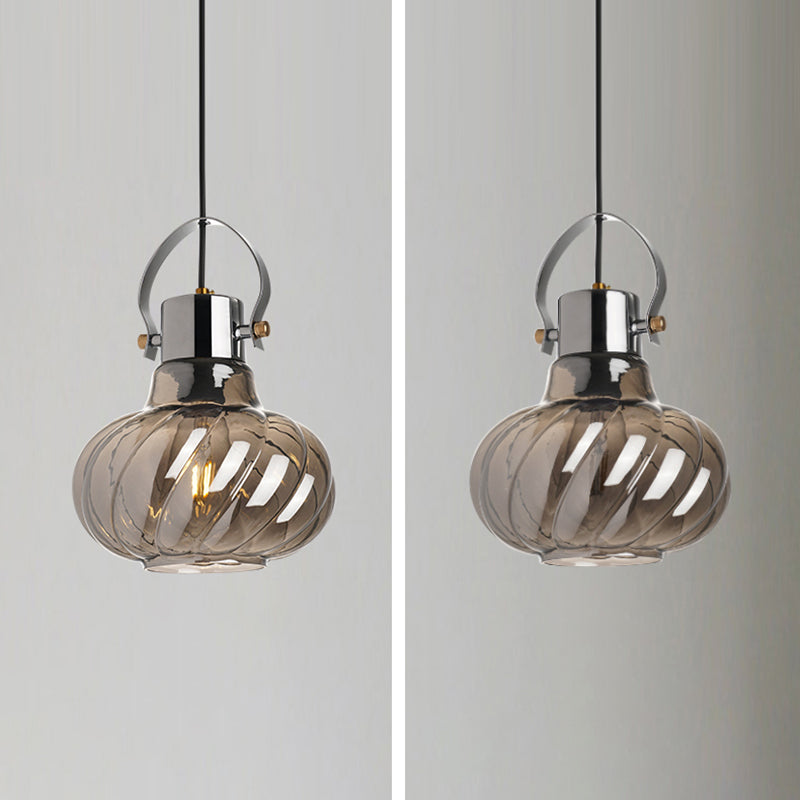 Glaskocherform -Pendelleuchte moderne Deckensuspension Licht zum Abendessen