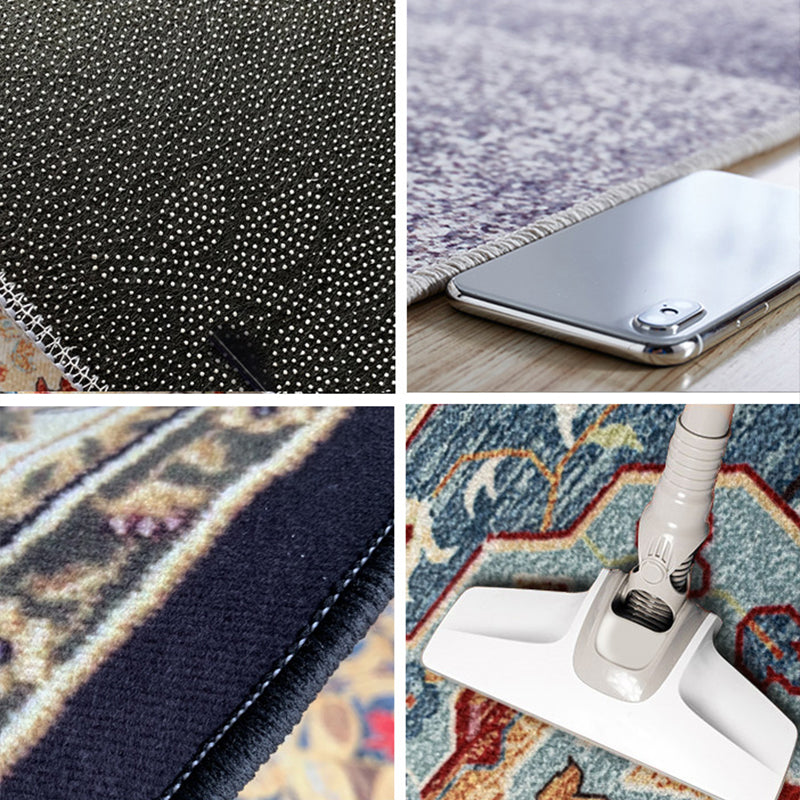 Area vintage di chiaro tappeto Polyester Etnic Pattern Easy Care Tappet per soggiorno