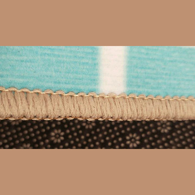 Bold Animal Print Rug Contemporary Stylish Area Carpet Polyester Friendly Washable Carpet for Living Room