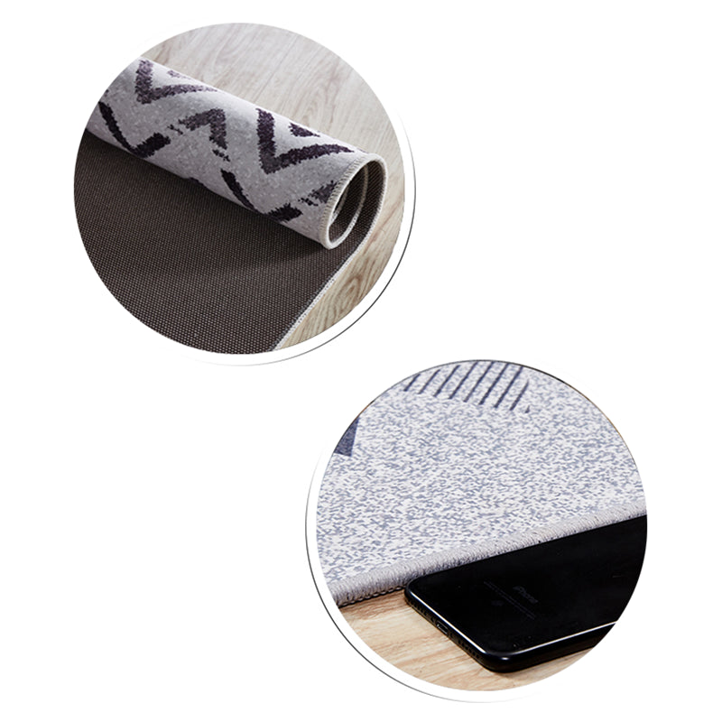 Donkere kleur shabby chic binnen tapijten polyester Europees bloemenprint tapijt Easy Care Tapijt voor huizendecoratie