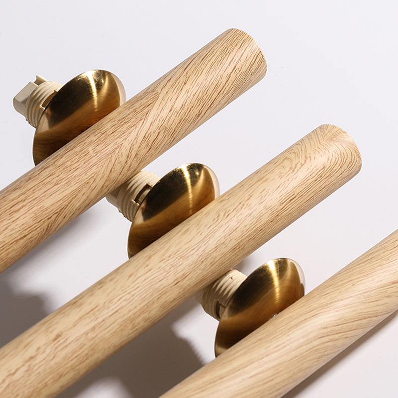 Burbujas nórdicas lámparas colgantes salón de estar de madera lámpara de araña de lámpara en blanco