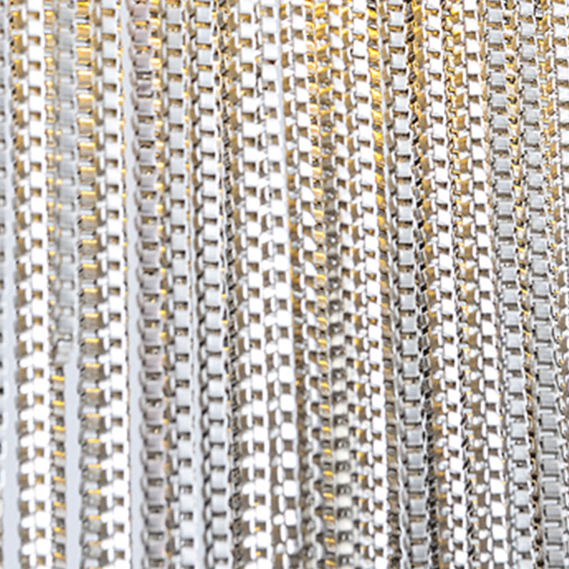 Round Metal Suspended Lighting Fixture Modern Style LED Chandelier Pendant Light