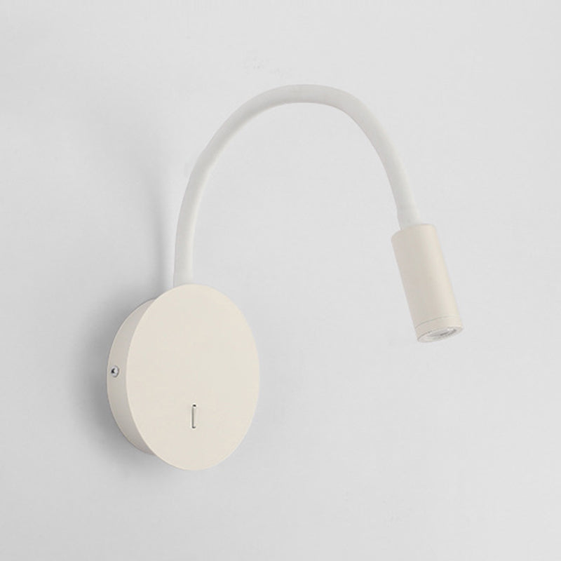 Adjustable Spotlight Design Bedside LED Reading Lamp Modern Simplicity Style Wall Mount Lamp for Bedroom