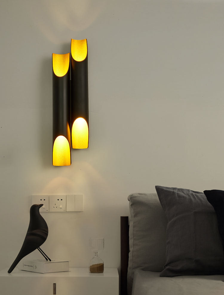 Aluminum Alloy Creative LED Wall Lamp Post-modern Style Metal Sconce Lighting for Dining Room Hallway