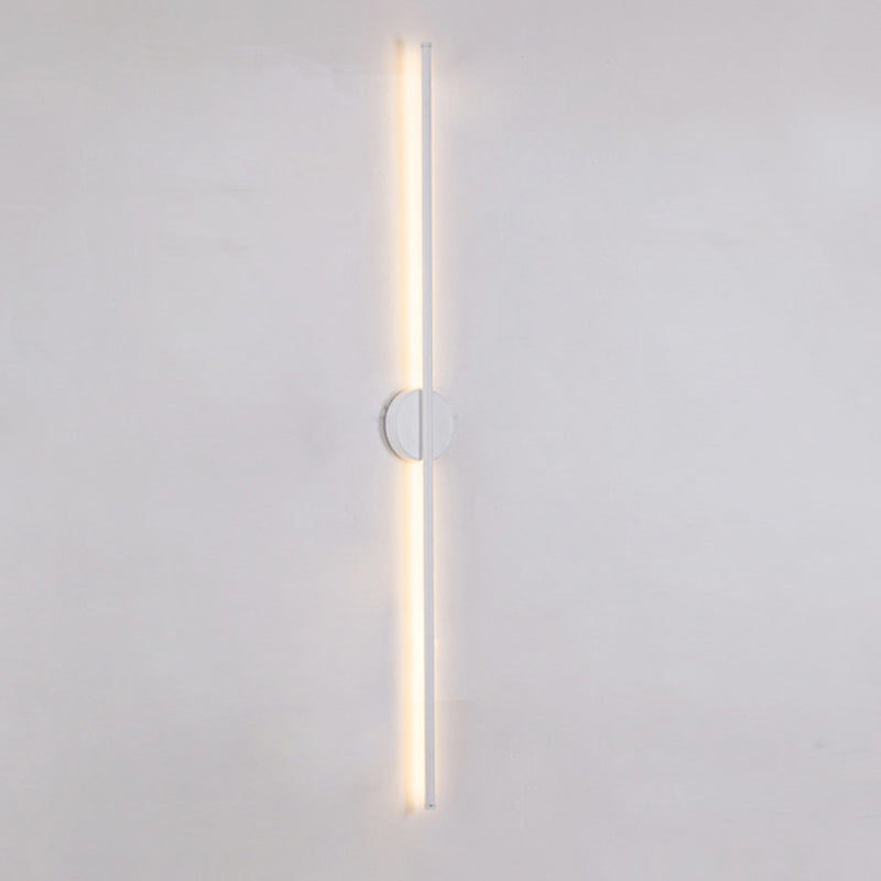 23.5" Length Rotatable LED Sconce Light Nordic Minimalism Long Strip LED Line Light for Living Room