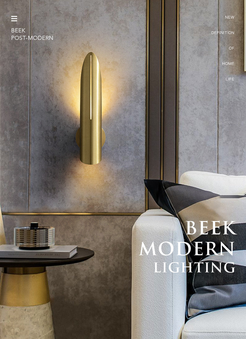 Hollow Bamboo Leaf Shaped Simplicity Sconce Light 13.7" H Post-modern Style Metal Lighting Fixture for Bedroom