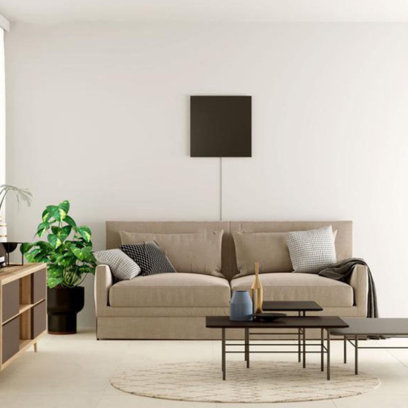 Lampada a parete decorativa per atmosfera RGB quadrata Lampada moderna Light Sconce LED con telecomando