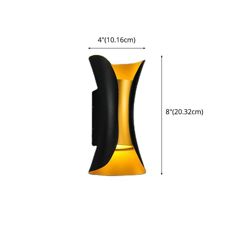 Lámpara de pared de simplicidad posmoderna de LED de 7.8 "H para el corredor de la galería