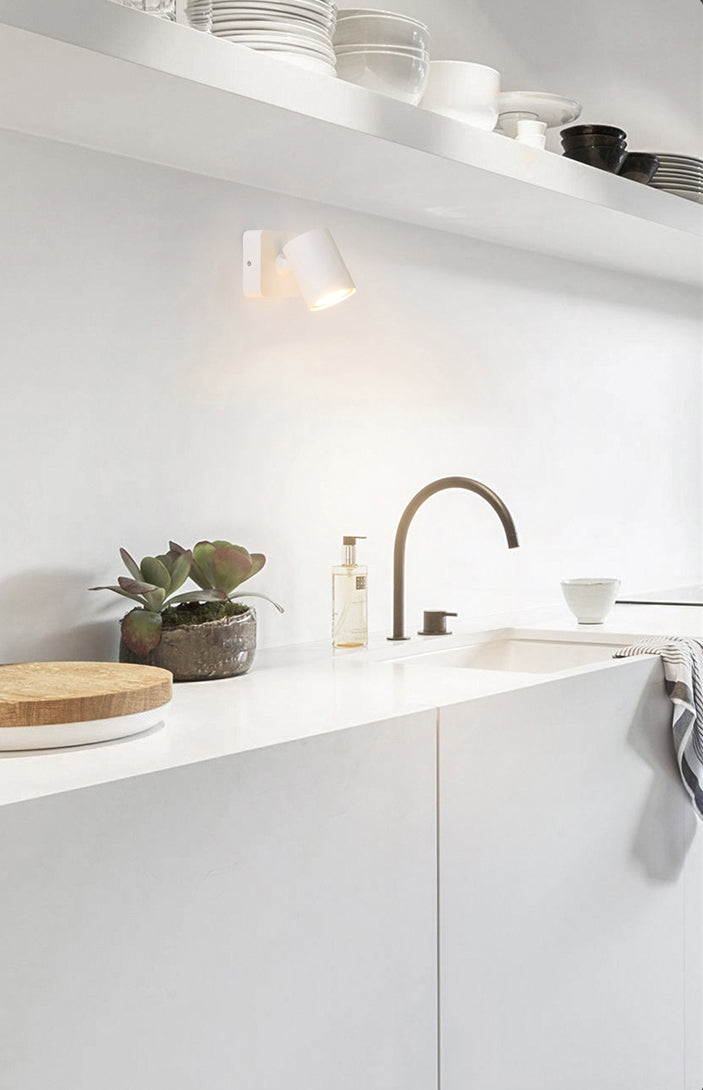 Modern Minimalist Style Cylinder Wall Light Sconces Metal 1 Light Sconce Lights for Bedroom