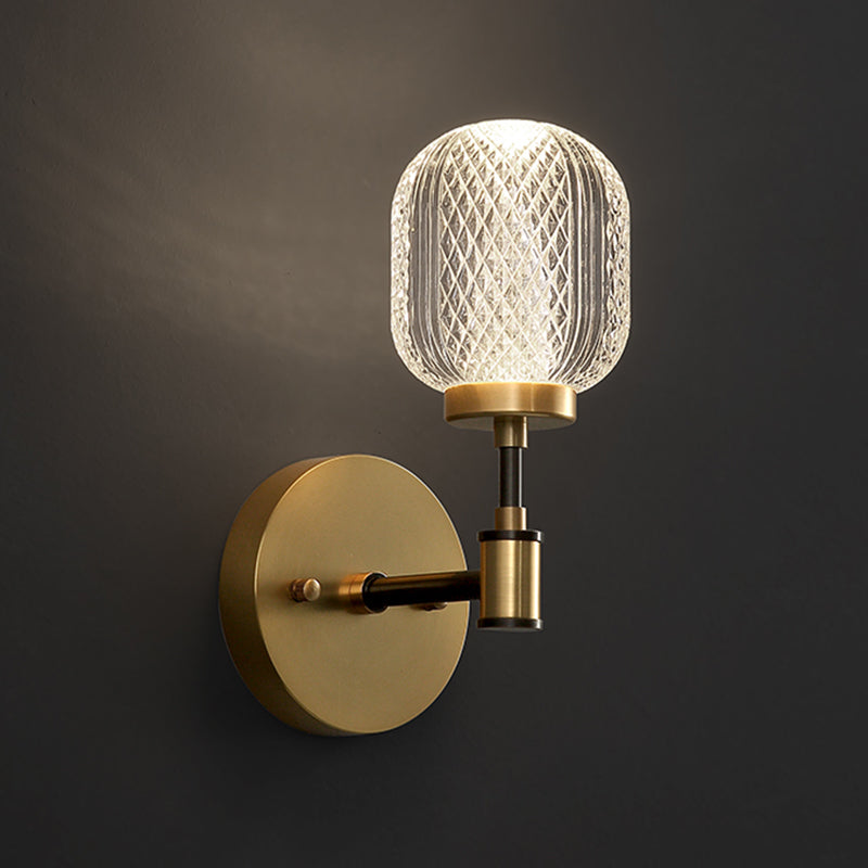 Lámpara de montaje de pared de la esfera moderna 1 Light Wall Donce para sala de estar