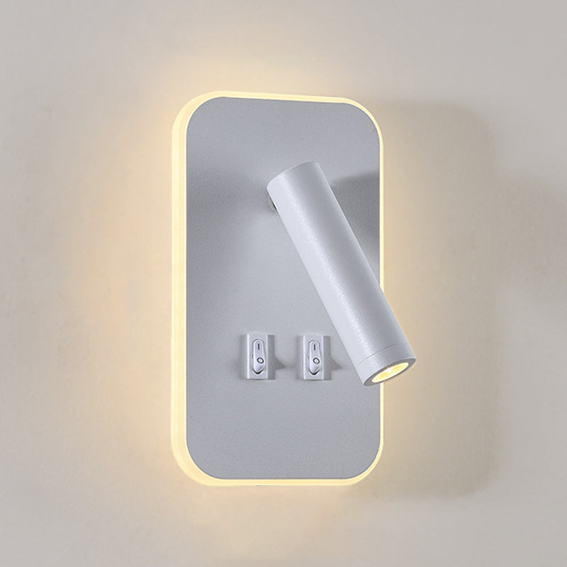 Moderne minimalistische stijl muurlampjes SCONCES Metal 2 lichten SCONCE -lichten voor slaapkamer