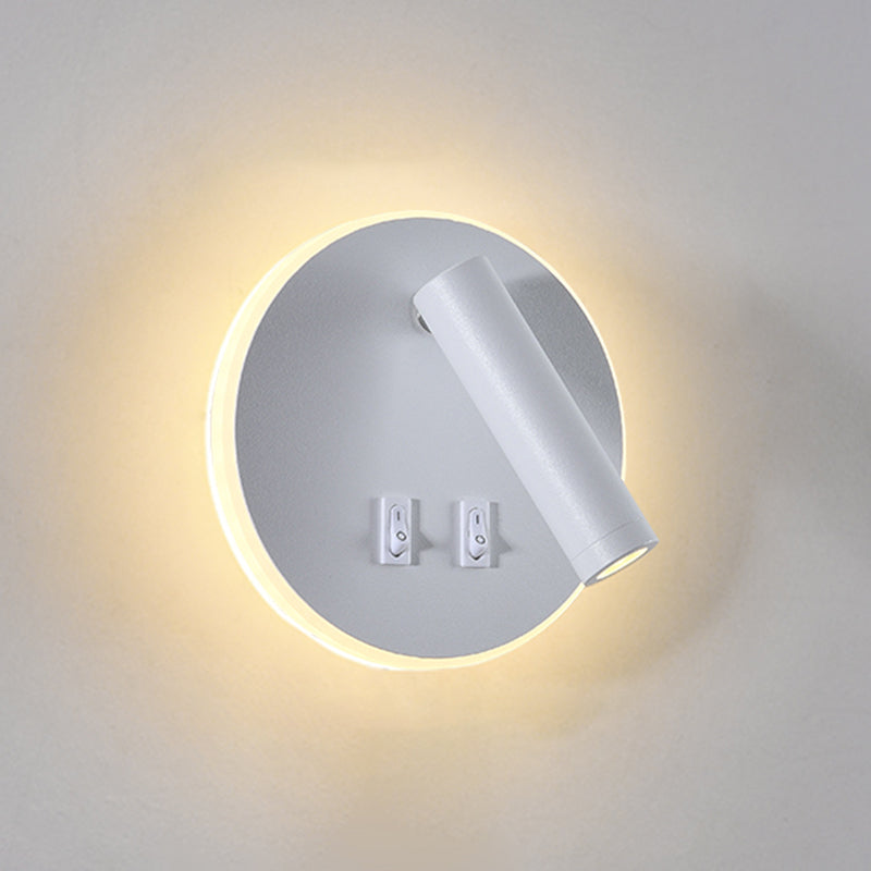 Moderne minimalistische stijl muurlampjes SCONCES Metal 2 lichten SCONCE -lichten voor slaapkamer