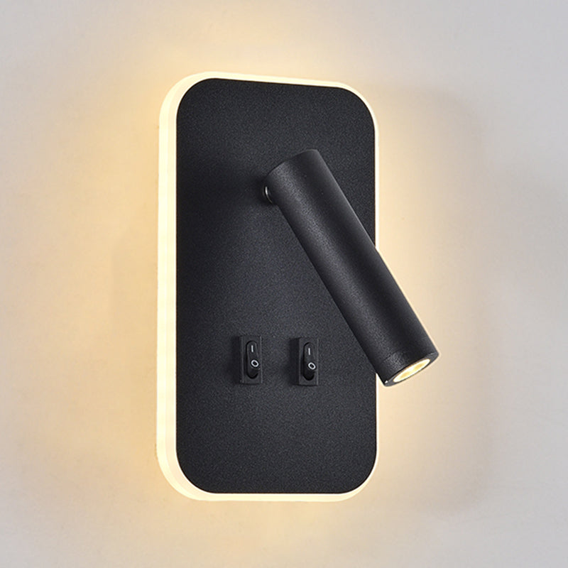 Moderne minimalistische stijl muurlampjes SCONCES Metal 2 lichten SCONCE -lichten voor slaapkamer