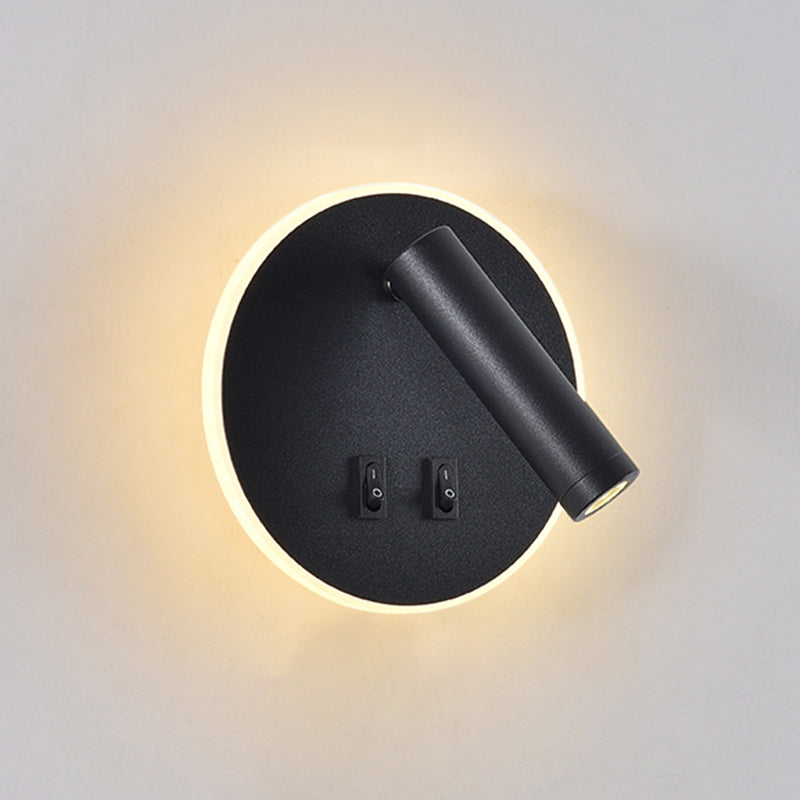 Moderne minimalistische stijl muurlampjes SCONCES Metal 2 lichten SCONCE -lichten voor slaapkamer