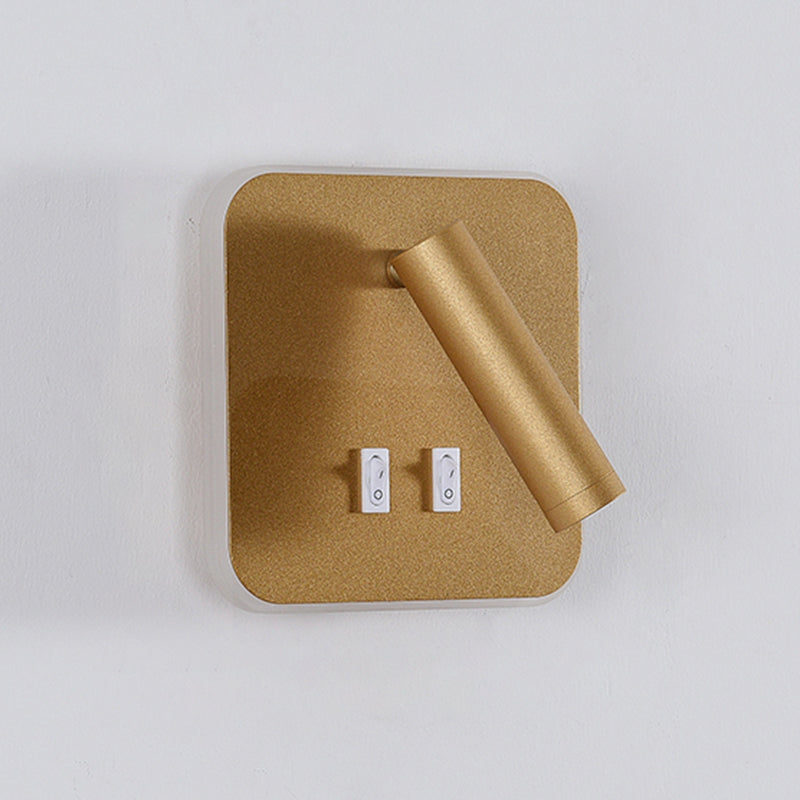 Moderne minimalistische stijl muurlampjes SCONCES Metal 2 lichten SCONCE -lichten voor slaapkamer