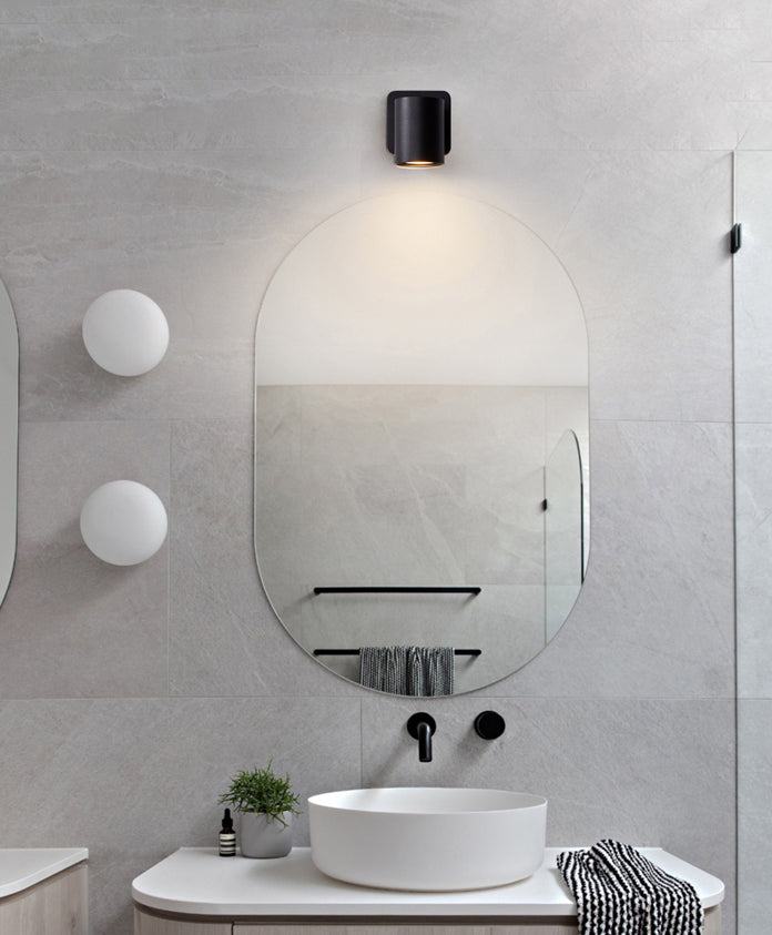 Moderne minimalistische stijl cilinder wandlicht SCONCES METAL 1 LICHT SCONCE Lichten voor slaapkamer