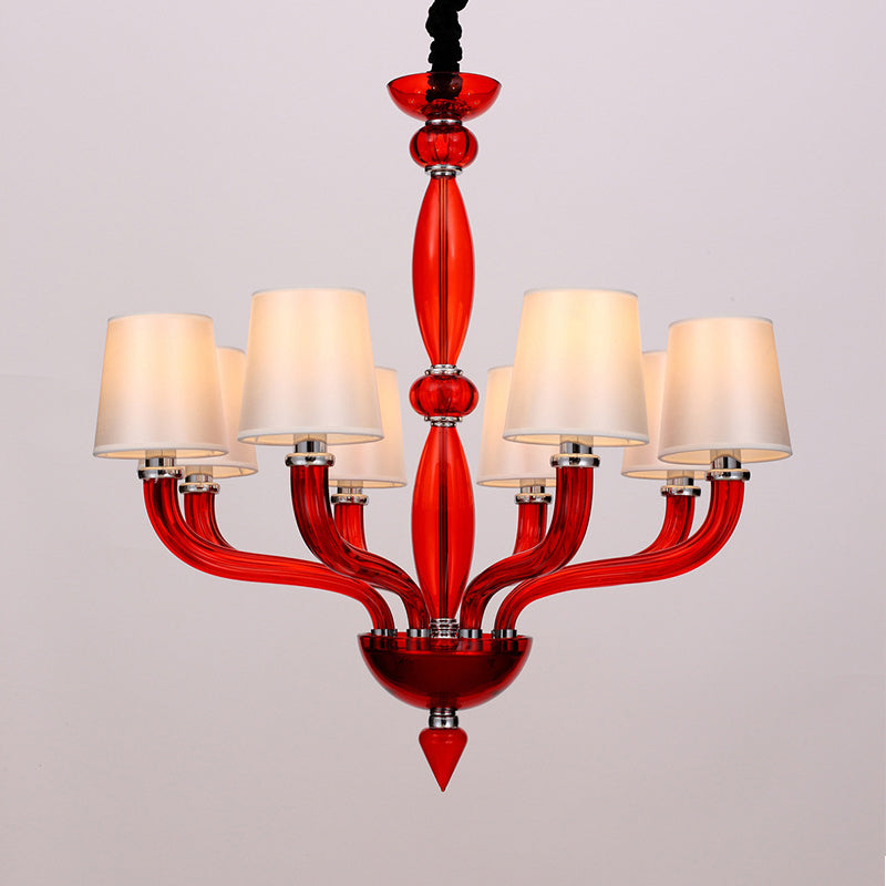 12 bulbos Candelier de techo