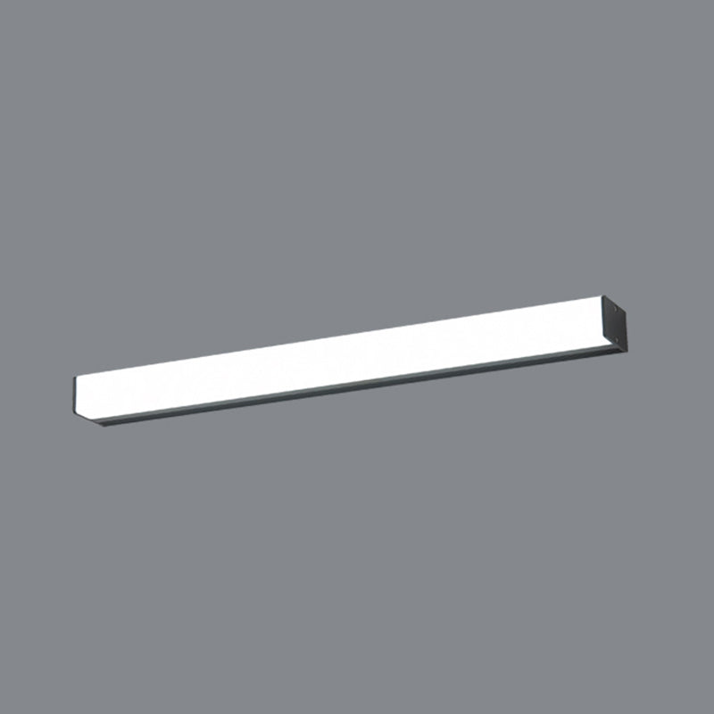 Modern Minimalist Style Linear Wall Mounted Vanity Lights Plastic Vanity Sconce for Bathroom