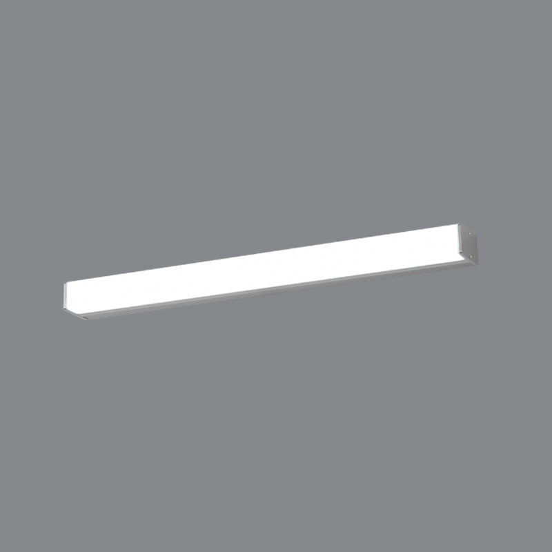 Modern Minimalist Style Linear Wall Mounted Vanity Lights Plastic Vanity Sconce for Bathroom