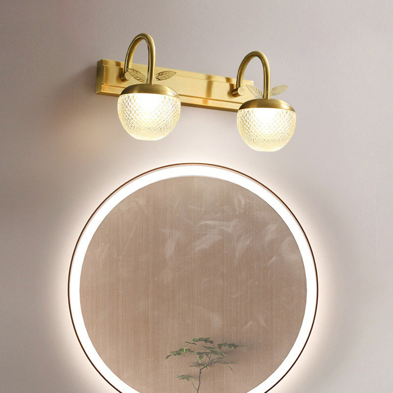 Global Vanity Wall Light Fixtures Modern Minimalist Style Vanity Lights with Acrylic Shade