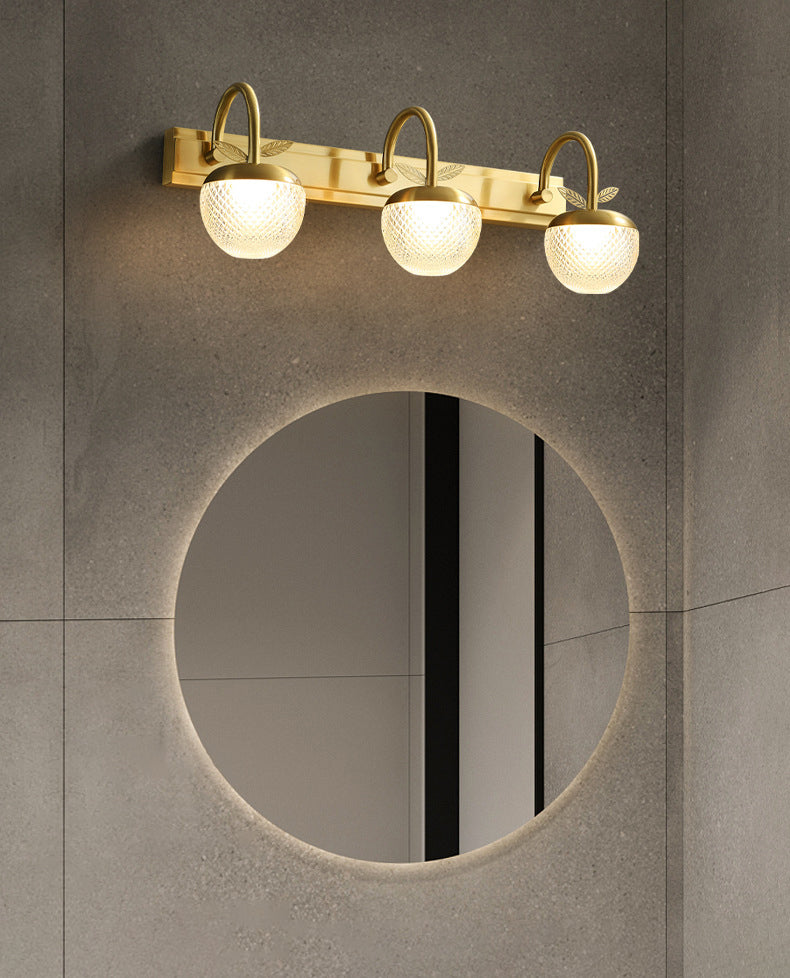 Global Vanity Wall Light Fixtures Modern Minimalist Style Vanity Lights with Acrylic Shade