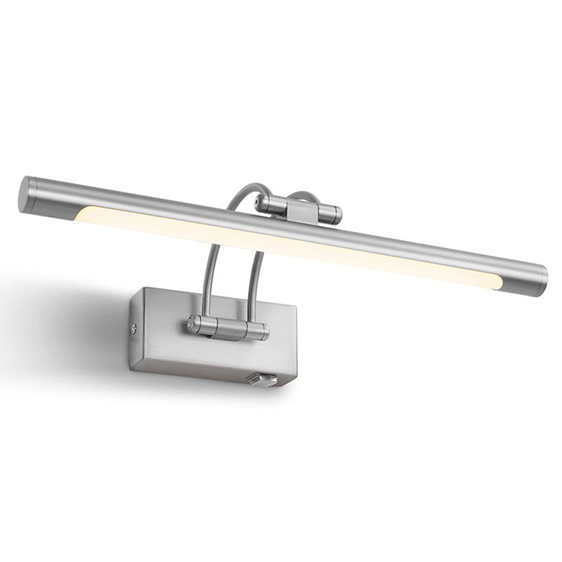 Modern Minimalist Style Cylindrical Vanity Wall Light Fixtures Metal Vanity Lights for Toilet