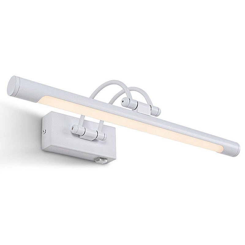 Modern Minimalist Style Cylindrical Vanity Wall Light Fixtures Metal Vanity Lights for Toilet