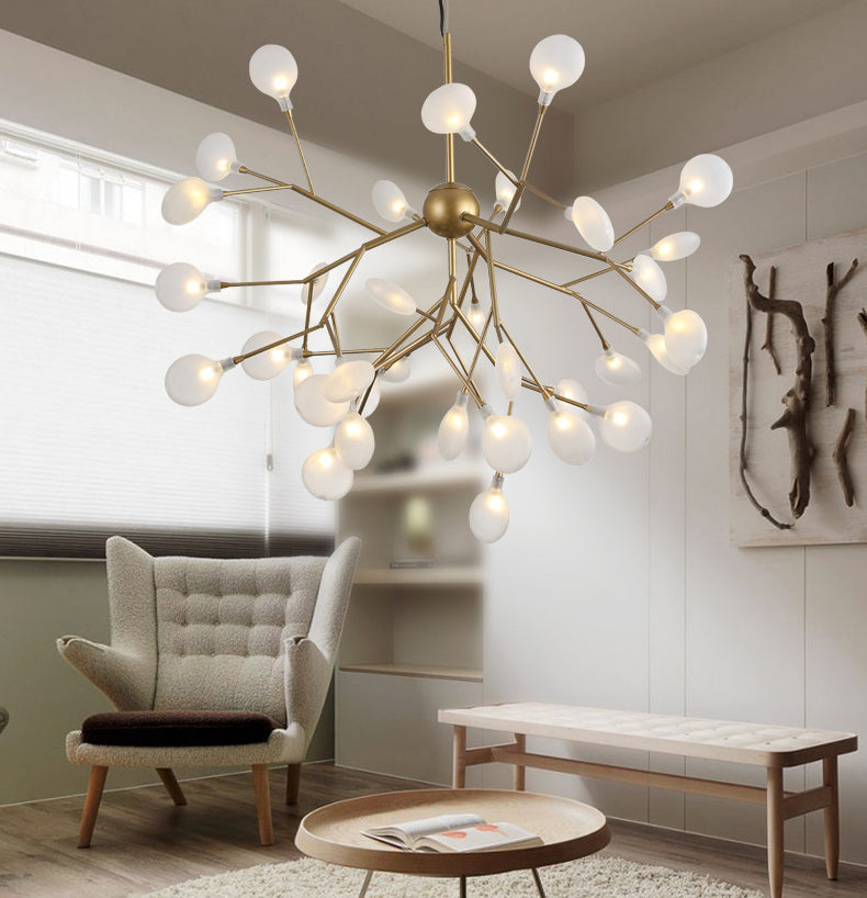 Lampada lampadina a lucciola Firefly Lampada moderna Designer Acrilico Acrilico Accensione per il ristorante