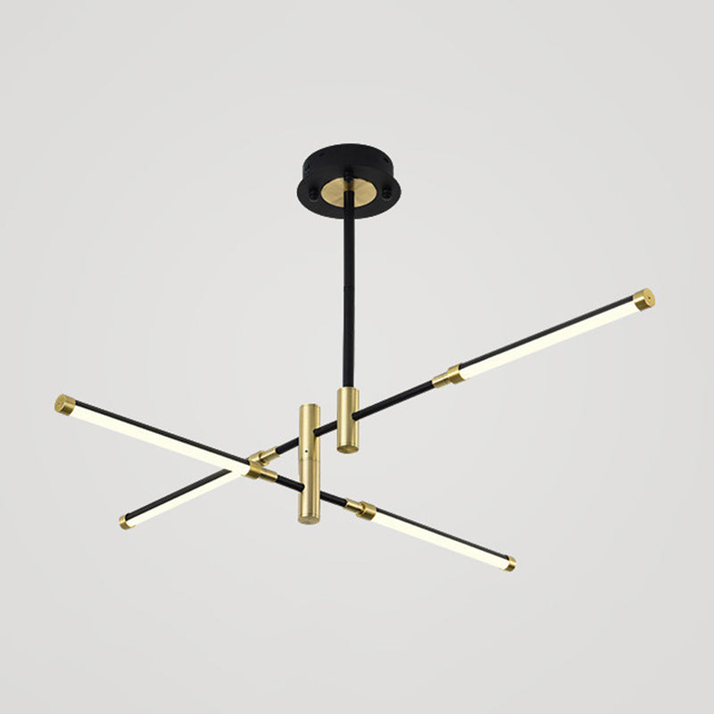 Acryl multi-tier plafond hanglamp Minimalistische LED kroonluchter verlichtingsarmatuur