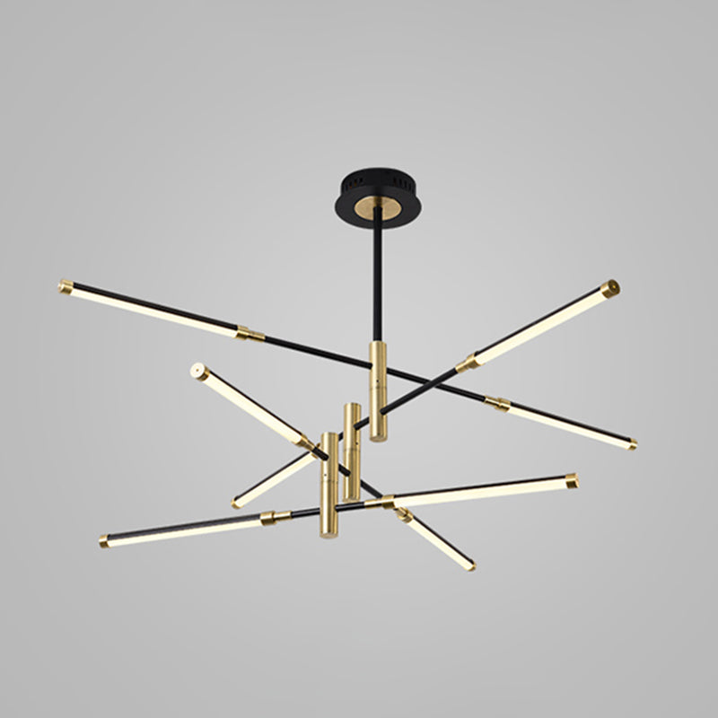 Acryl multi-tier plafond hanglamp Minimalistische LED kroonluchter verlichtingsarmatuur