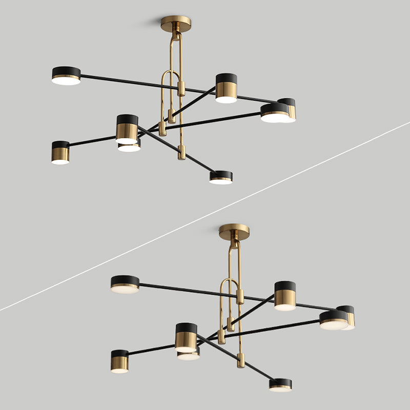 Lampada il lampadario Sputnik Light Segnalizzazione moderna Simplicità Acrilico Acrilico Illuminazione per il ristorante