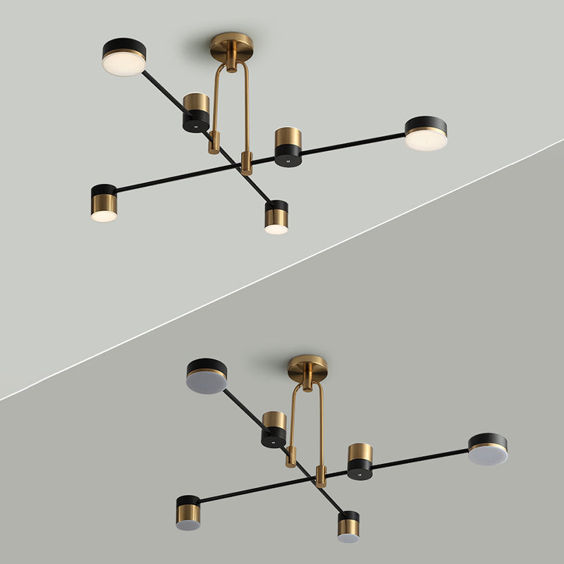 Lampada il lampadario Sputnik Light Segnalizzazione moderna Simplicità Acrilico Acrilico Illuminazione per il ristorante