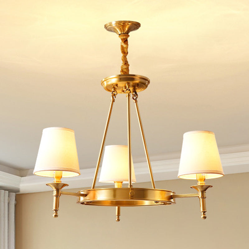 Starburst Chandelier Light Fixture Modern Simplicity Copper Pendant Lighting for Restaurant