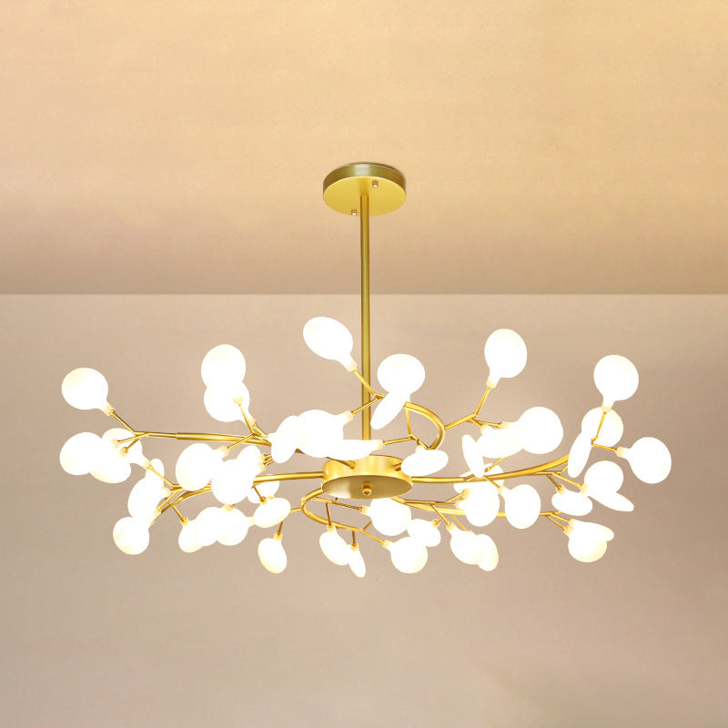Heracleum Chandelier Light Fixture Modern Designer Acrylic Pendant Lighting for Restaurant