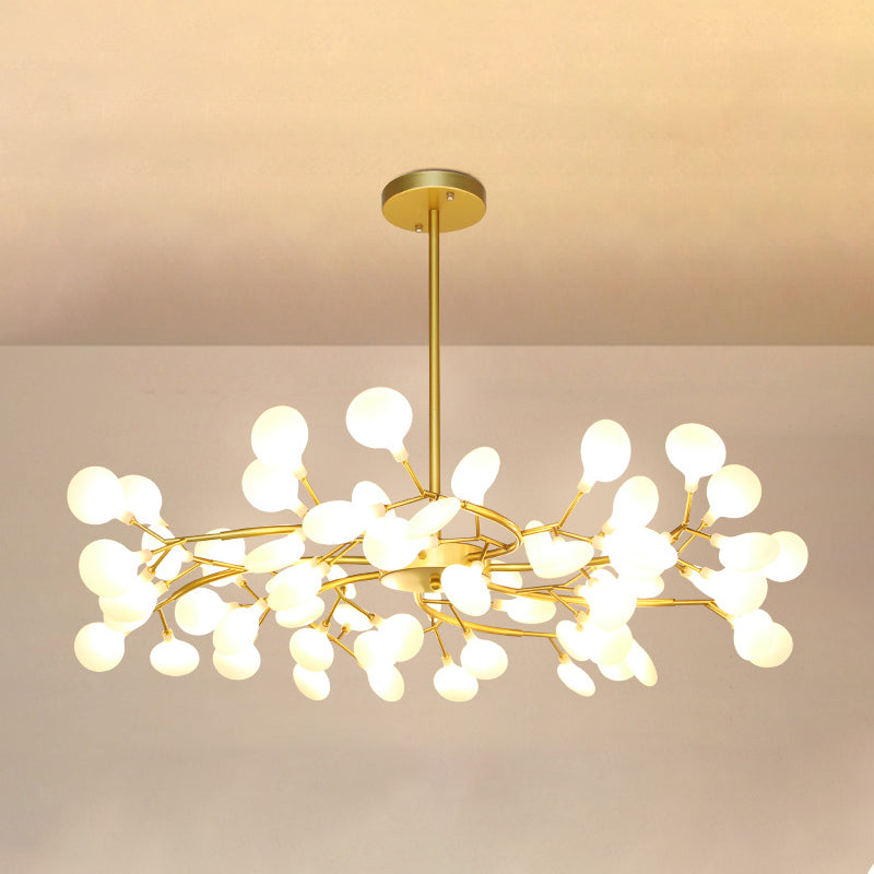 Heracleum Chandelier Light Fixture Modern Designer Acrylic Pendant Lighting for Restaurant