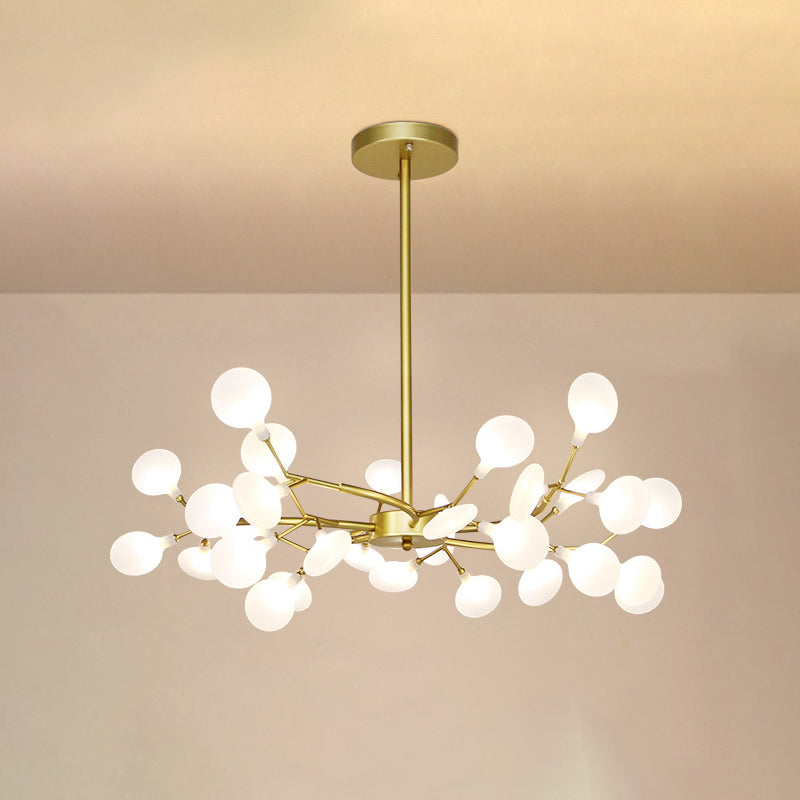 Heracleum Chandelier Light Fixture Modern Designer Acrylic Pendant Lighting for Restaurant
