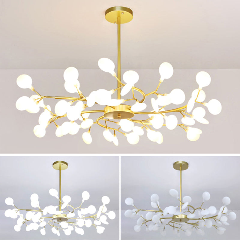 Heracleum Chandelier Light Fixture Modern Designer Acrylic Pendant Lighting for Restaurant