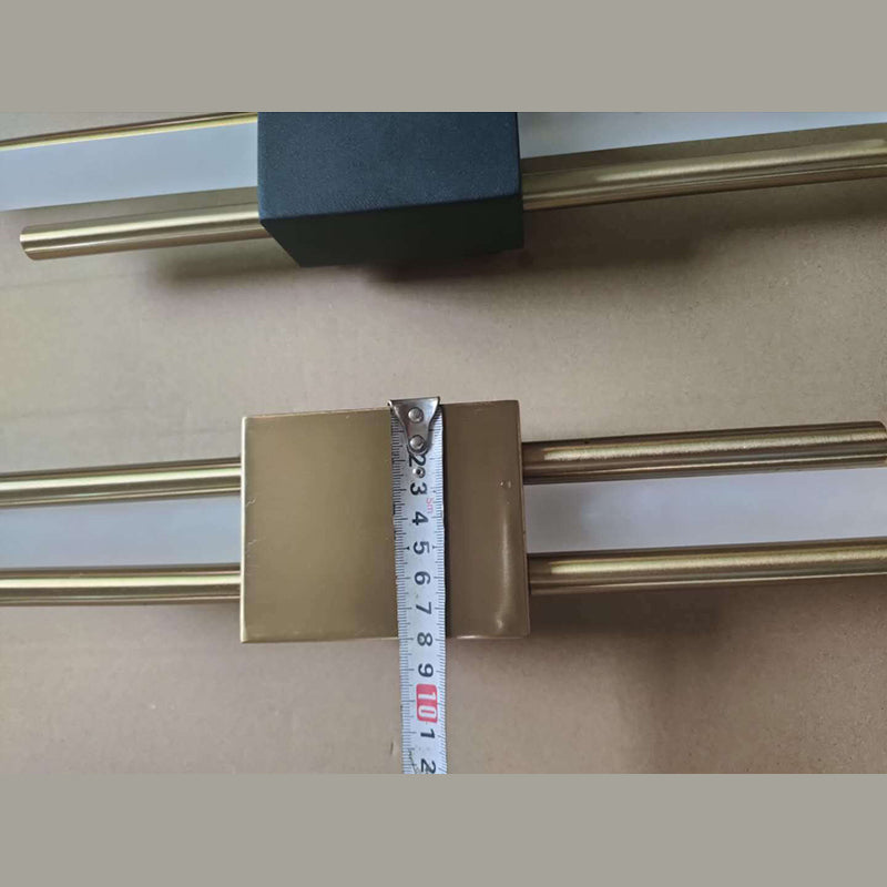 19.5" H Post-modern Style Wall Mount Lamp Minimalism Metal Lines Design Sconce Lights for Hallway Aisle