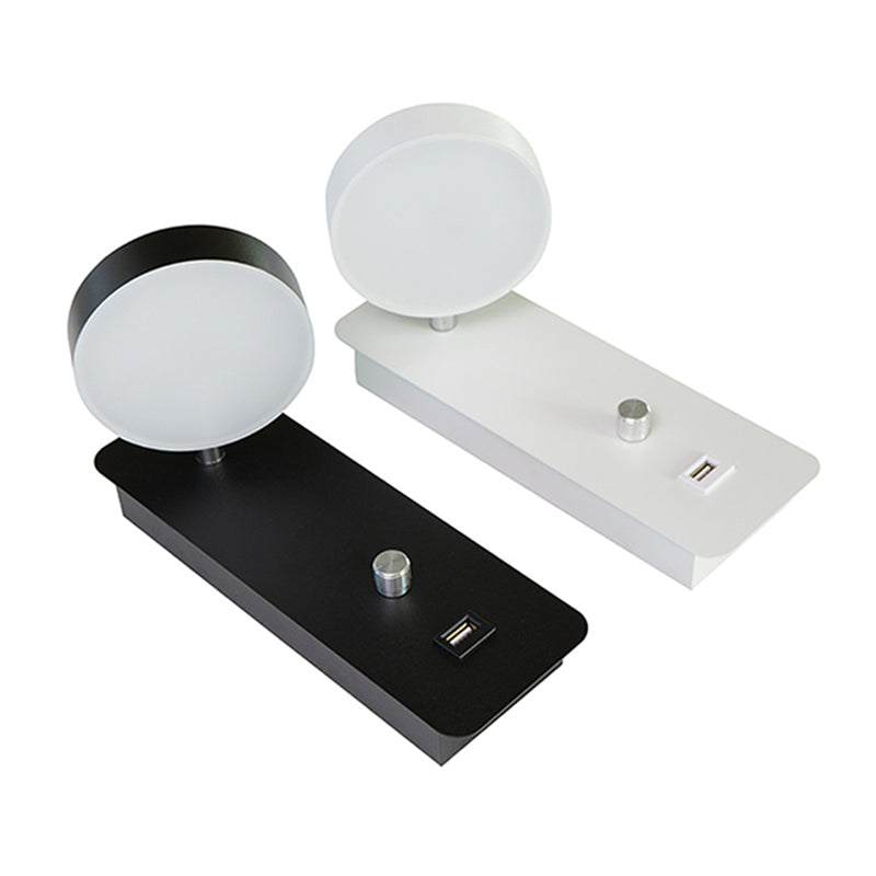 Minimalismo moderno Minimalismo LEDDA LETTURA LAMPAGGIO LAMPAGGIO ANGOLO REGOLABILE MOLTO MOLTO SCONCE LAGUA DELLA MOLTA CON STUSTRO DEMING + DESIGN USB