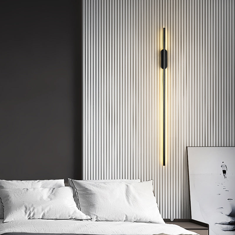 Modern Minimalist Style Linear Wall Mounted Light Fixture Acrylic Wall Light Sconces for Living Room